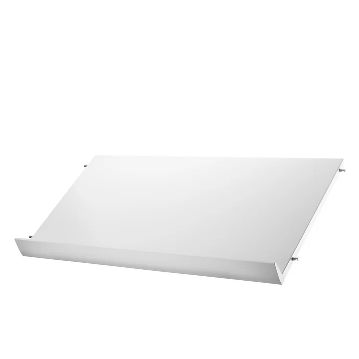 Tijdschriftenrek 78 x 30 cm van String in wit