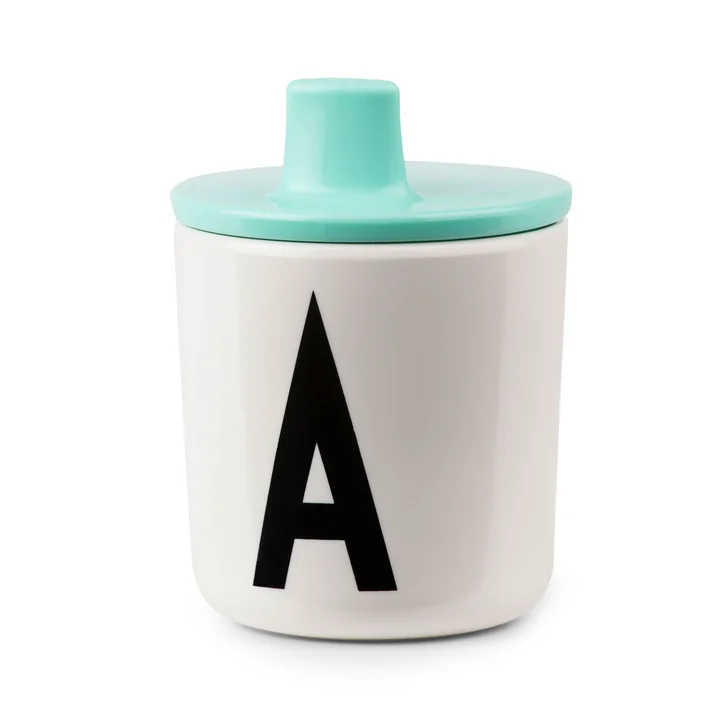 AJ Beak Mok met Deksel van Design Letters in Turquoise