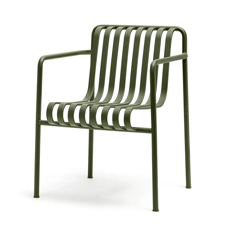 Palissade Dining Armchair HAY De van in olijf