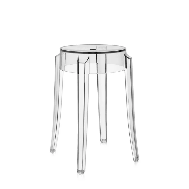 Kartell - Charles Ghost Krukhoogte 46 cm, glashelder