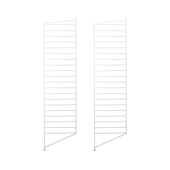 Vloerladder 115 x 30 cm (set van 2) van String in wit