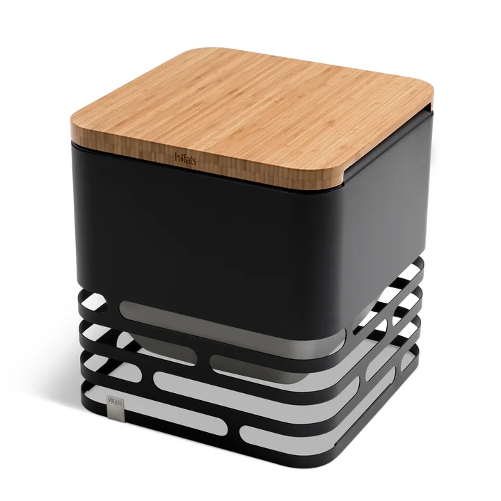 Cube Steunplaat met vuurkorf van Höfats