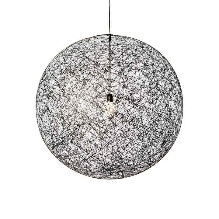 Willekeurig Licht LED hanglampje, medium, zwart door Moooi