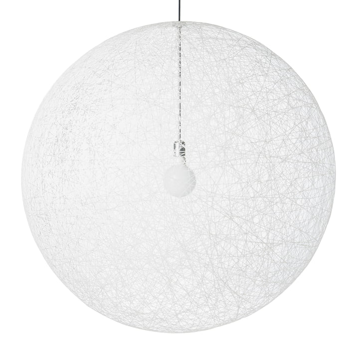 Willekeurig Licht LED hanglamp, groot, wit door Moooi