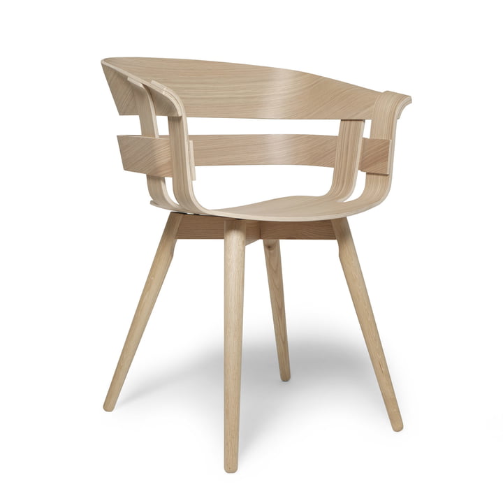 De Wick Chair Wood in natuurlijk eikenhout van Design House Stockholm