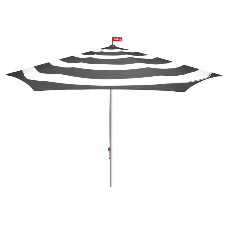 Stripesol Parasol van Fatboy in antraciet