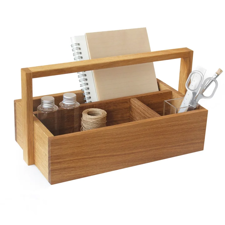 De gereedschapskist "alles wat u nodig heeft" naast elkaar