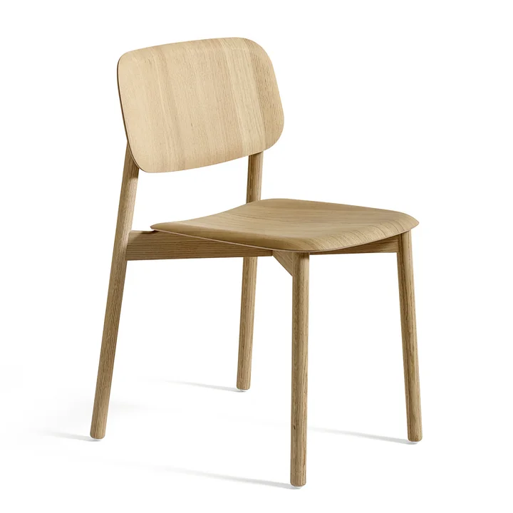 The HAY - Soft Edge Stoel in mat gelakt eikenhout
