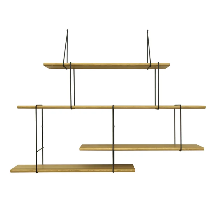 Studio Hausen - Link, Setup 2, eiken naturel / zwart