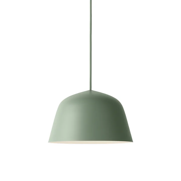 De Ambit Hanglamp Ø 25 cm in stoffig groen van Muuto