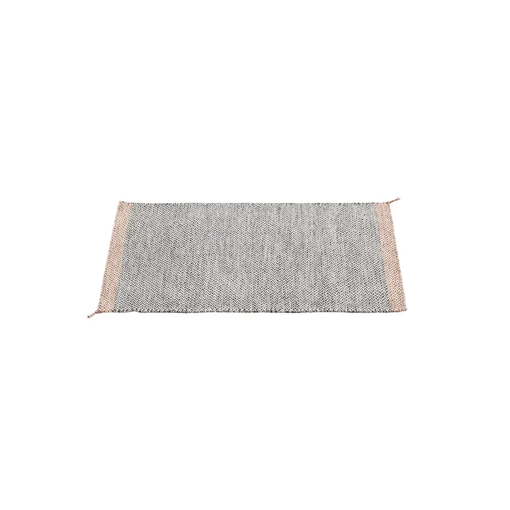 De Ply Rug 85 x 140 cm in zwart-wit van Muuto