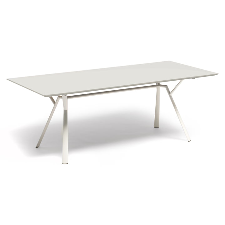 Radice Quadra Eettafel 200 x 90 cm, wit van Fast