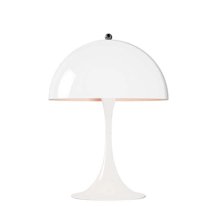 Panthella Mini Tafellamp Ø 25 cm van Louis Poulsen in wit
