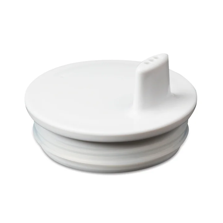 AJ mok deksel van Design Letters in wit