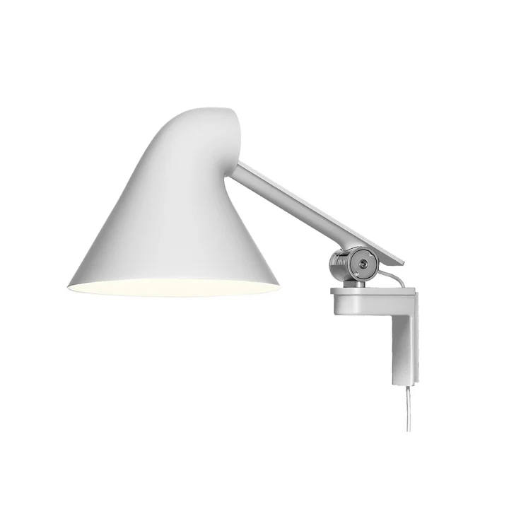 Louis Poulsen - NJP wandlamp, korte arm, wit