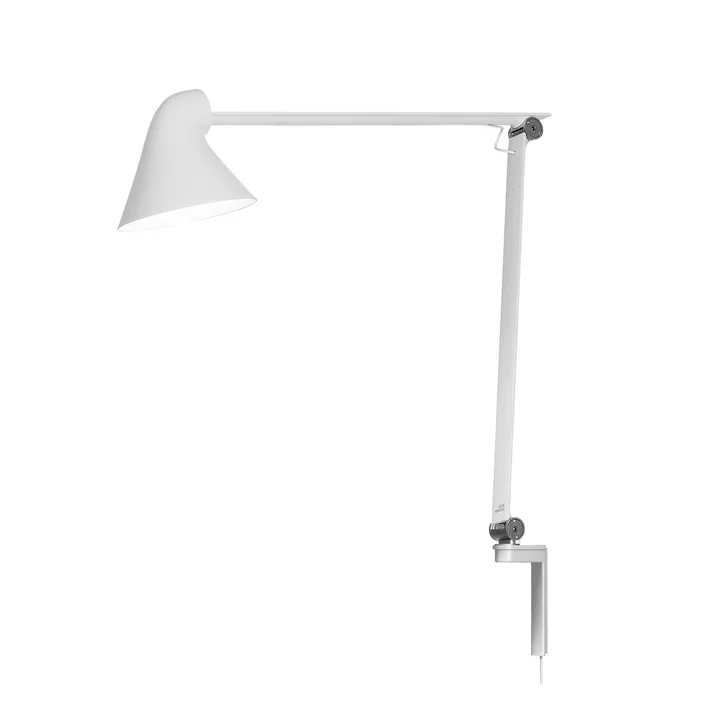 Louis Poulsen - NJP wandlamp, lange arm, wit