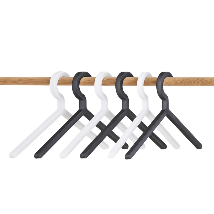 Illusion hanger in zwart-wit