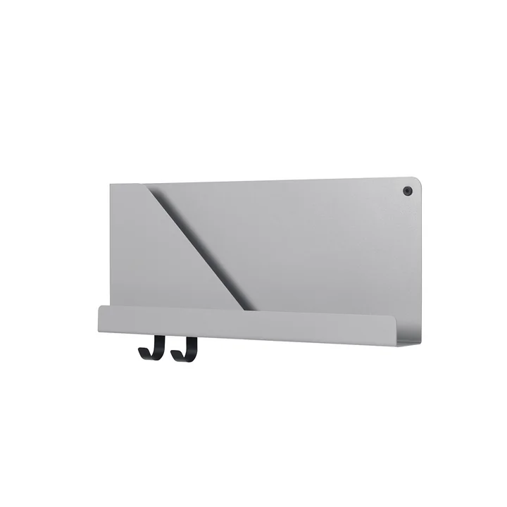 Muuto Kleine opvouwbare plank 51 x 22 cm uit in grijs