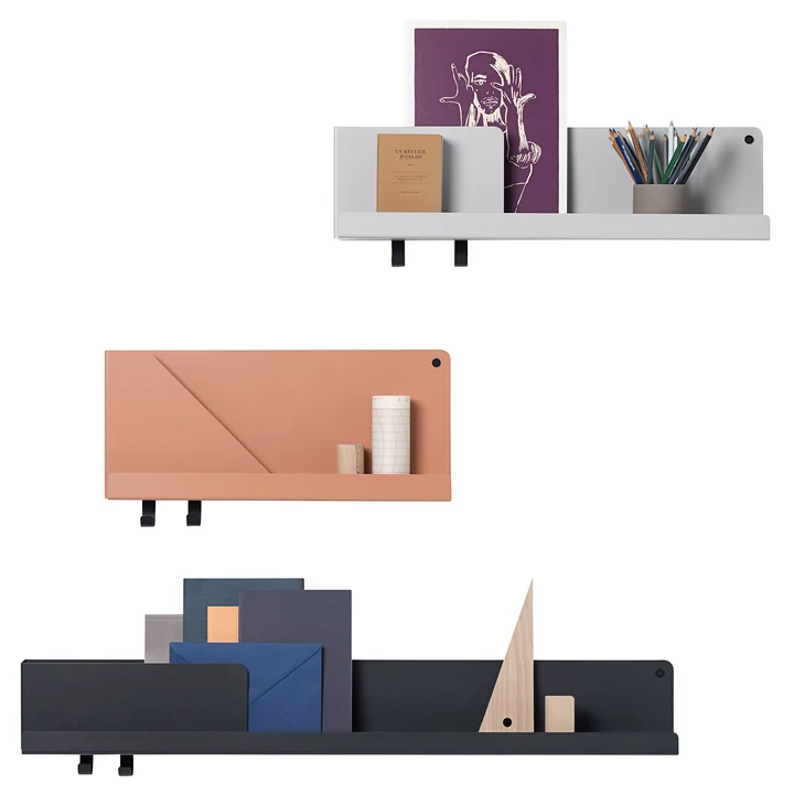 Muuto Opgevouwen plank van in het kantoor
