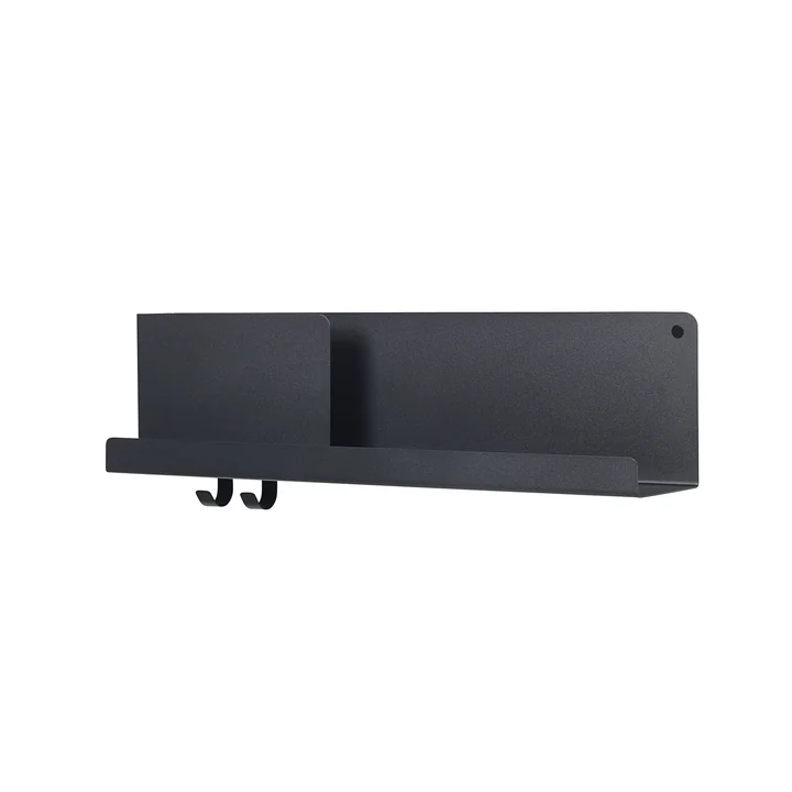 Muuto Medium Vouwplank 63 x 16,5 cm van in zwart