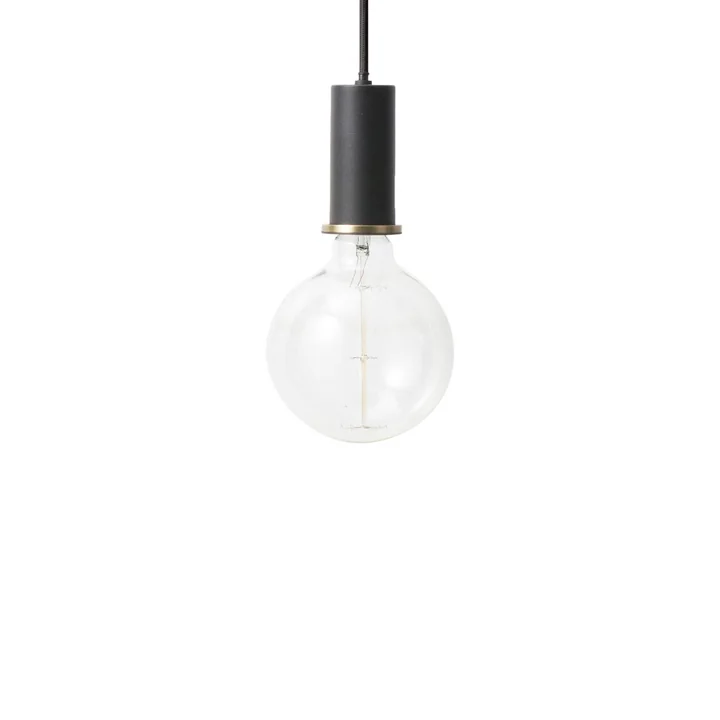 Ferm Living - Socket hanger Laag, zwart