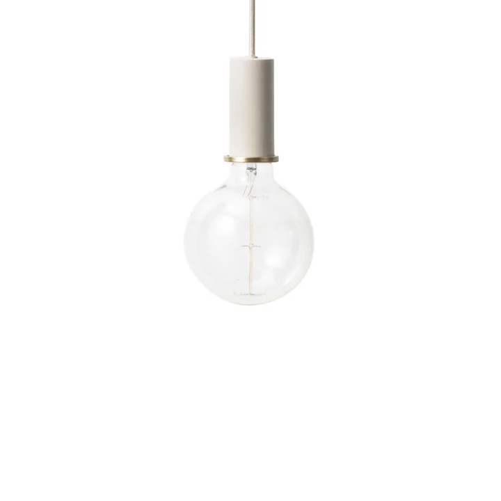 Ferm Living - Socket Hanger Laag, lichtgrijs, lichtgrijs