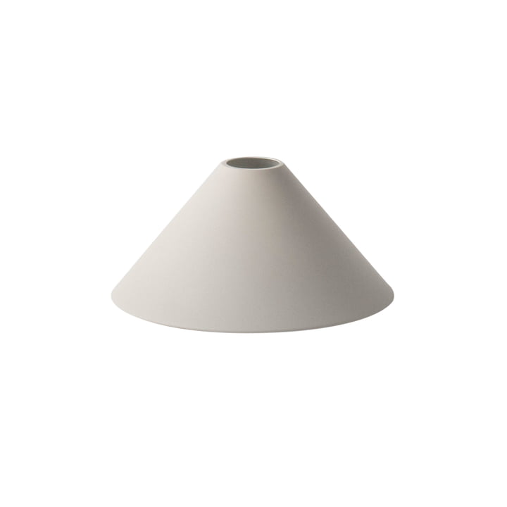 De ferm Living - Cone Shade in lichtgrijs