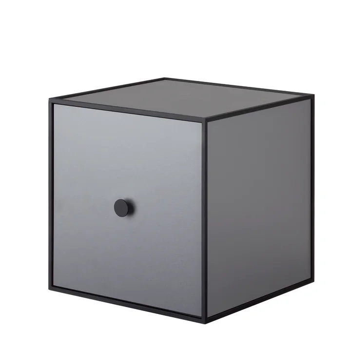 Frame Wandkast 28 (incl. deur) van Audo in donkergrijs