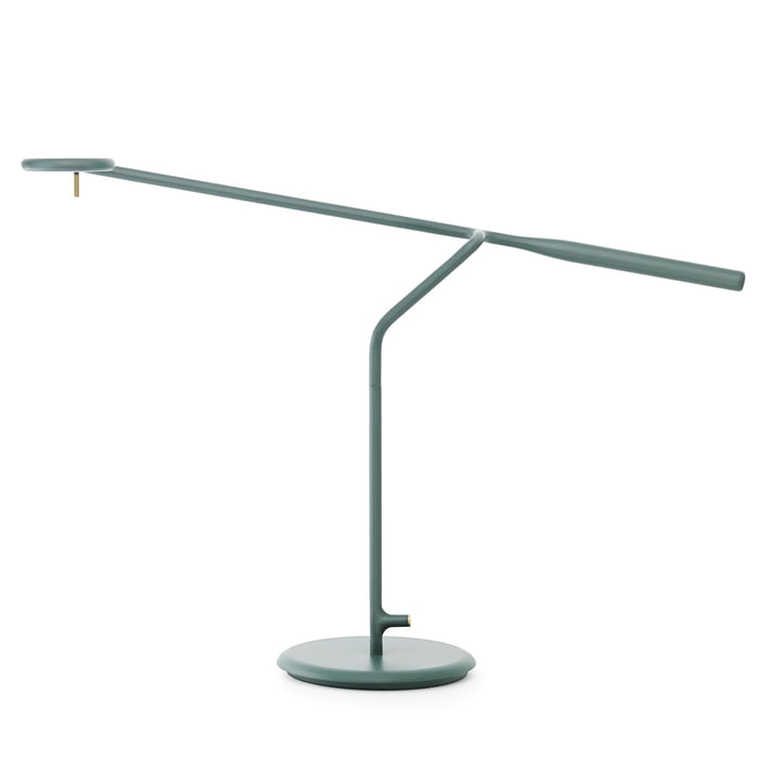 Flow Table Lamp van Normann Copenhagen in Dark Green