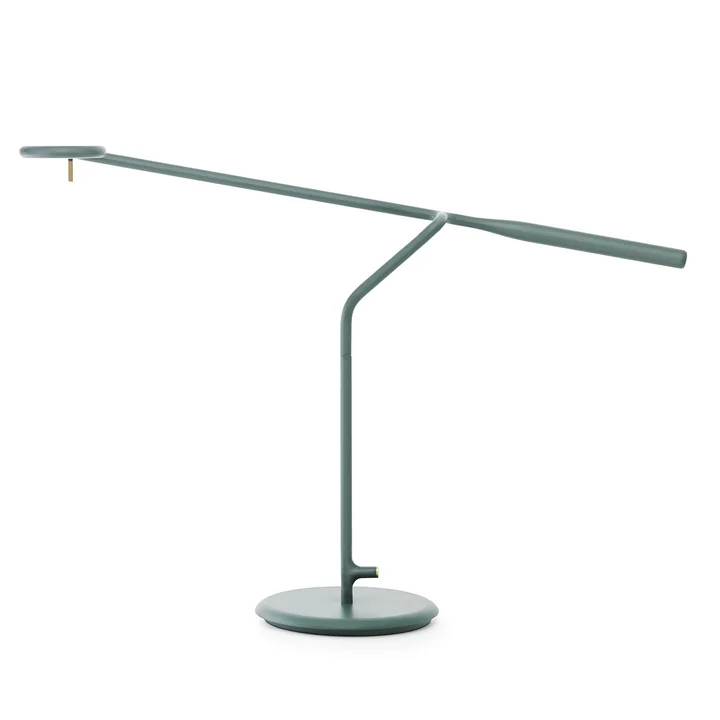 Flow Table Lamp van Normann Copenhagen in Dark Green