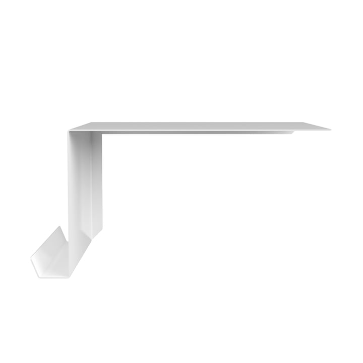 Bedside Table links van Nichba Design in het wit