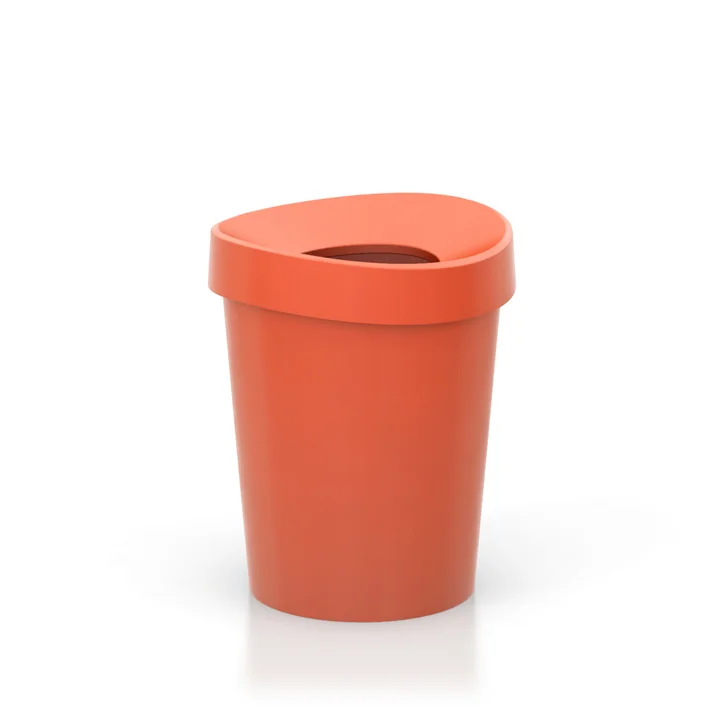 Happy Bin, klein van Vitra in Poppy Red