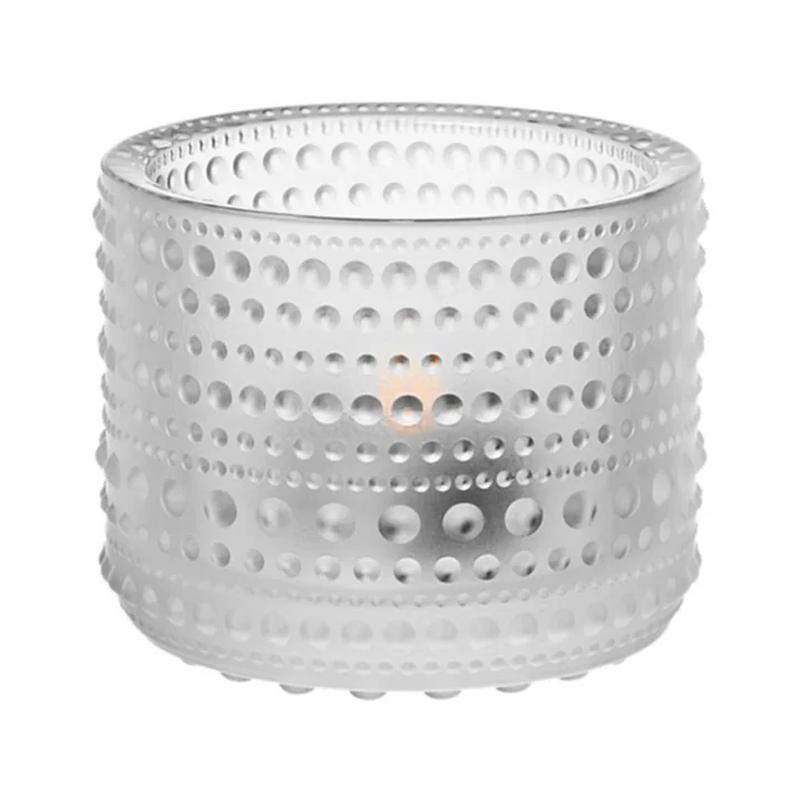 Kastehelmi Votive 64 mm van Iittala in mat helder