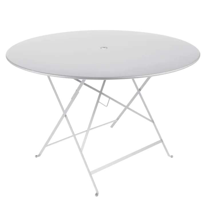 Bistro Klaptafel Ø 117 cm van Fermob in katoen wit