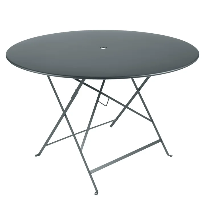 Bistro Klaptafel Ø 117 cm van Fermob in stormgrijs