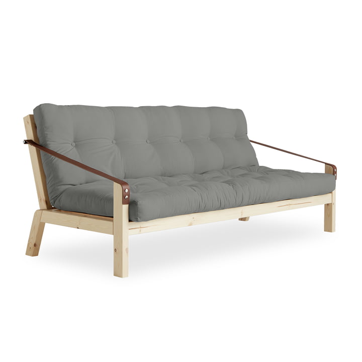 Poetry Sofa van Karup Design in natuurlijk dennenhout / grijs