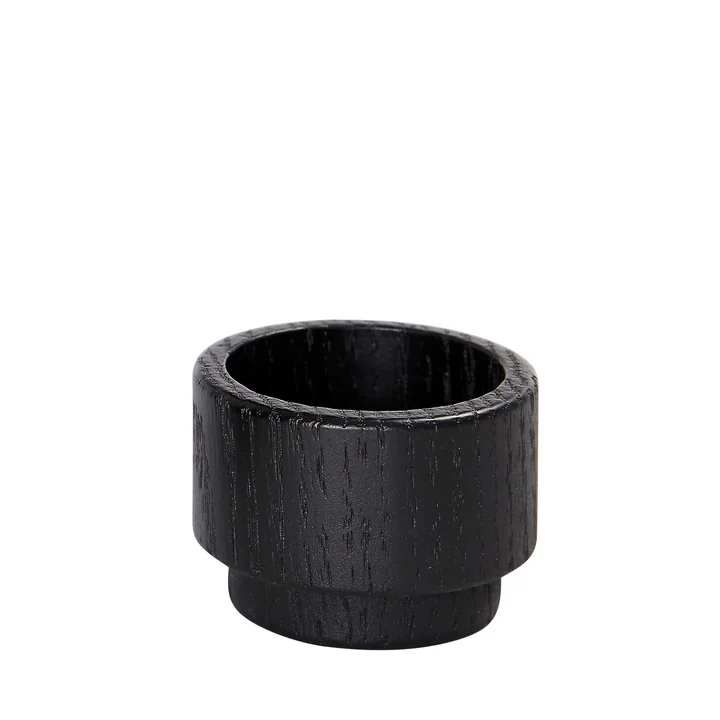 Create Me Tea Light Holder 3.5 cm van Andersen meubilair in Diamond Black
