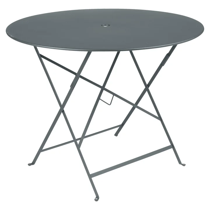 Bistro Klaptafel Ø 96 cm van Fermob in stormgrijs