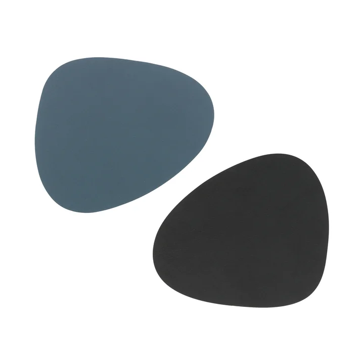 Lind DNA Glasmat Curve double Onderzetter