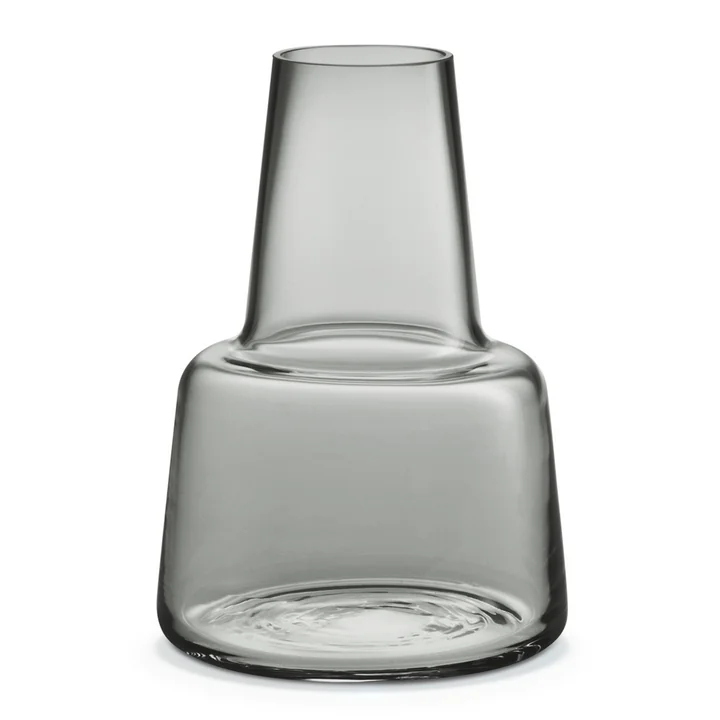 Holmegaard - Flora vaas, medium hals, 24 cm, rook