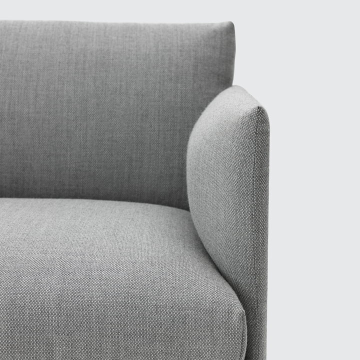 Muuto - Outline Fauteuil, lichtgrijs