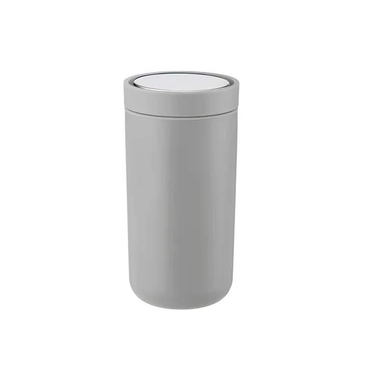 To Go Click Stelton 0,2 l uit in lichtgrijs mat