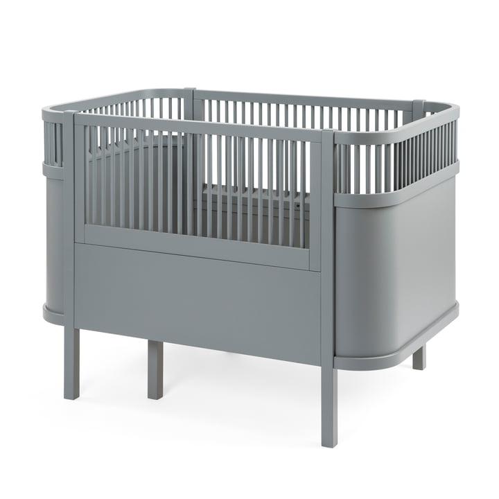 Het Sebra bed Baby & Junior in donkergrijs