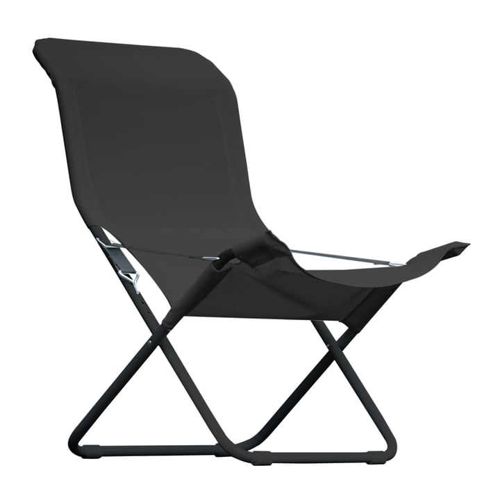 Fiam - Fiesta Easy Chair, zwart / zwart