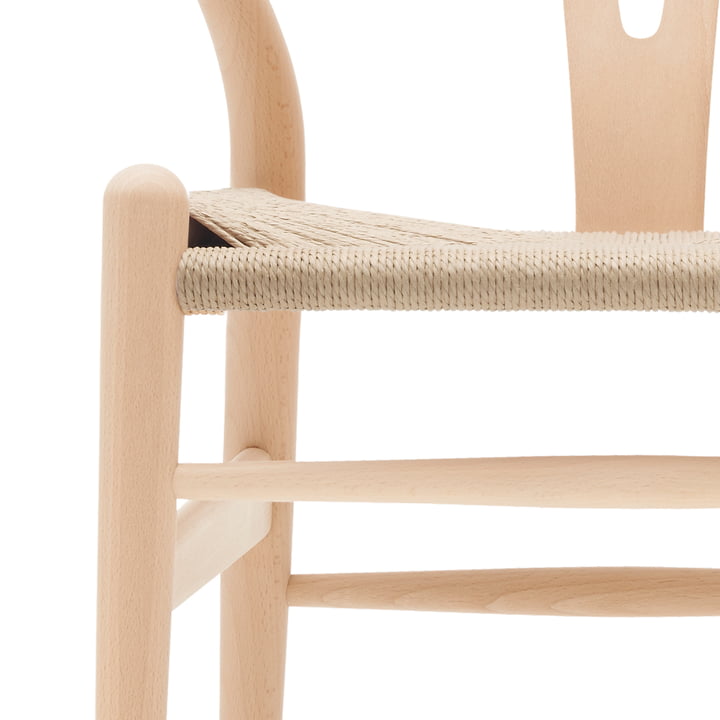 Carl Hansen - CH24 Wishbone Chair , beuk gezeept