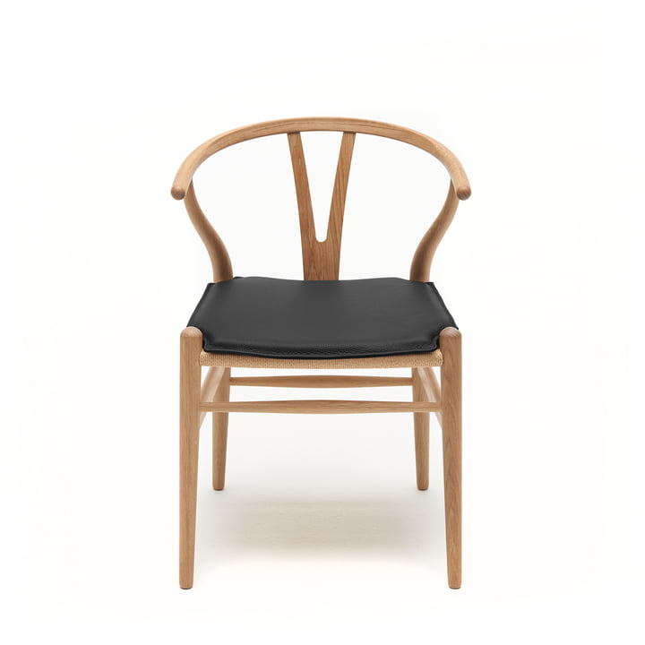 Leren kussen CH24 Wishbone Chair van Carl Hansen