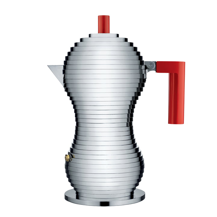 Pulcina Espresso koffiezetapparaat (Inductie) van Alessi in rood