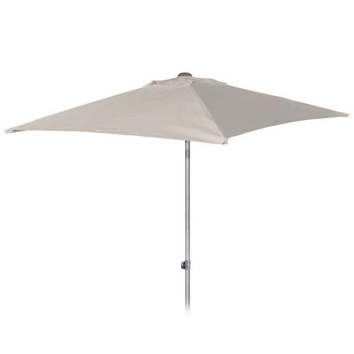 Elba parasol 200 x 200 cm van Jan Kurtz in naturel:
