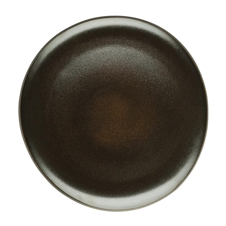 Junto bord Ø 27 cm van Rosenthal in leigrijs