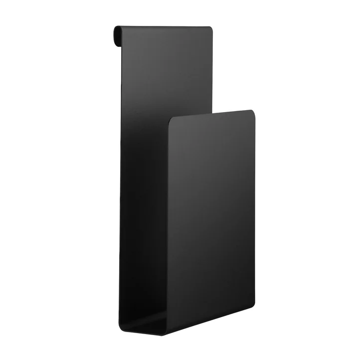 Tijdschriftenhouder 17 x 27 cm van String in zwart